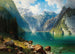 Vista del lago Königssee - Daniel Somogyi — vista dell’opera