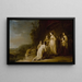 La scoperta di Mosè - Daniel Thievart — quadro incorniciato alla parete