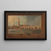 Vista del London Bridge - Daniel Turner — quadro incorniciato alla parete
