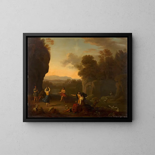 Daniel Vertangen - Divertissement au bord de la rivire.webp