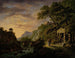 Paesaggio arcadico con tramonto - Daniël Dupré — vista dell’opera