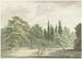 Passeggianti su una terrazza della Villa Conti a Frascati - Daniël Dupré — vista dell’opera