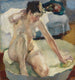Nella vasca da bagno II - Leo Putz — vista dell’opera