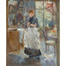 Riproduzione del dipinto nella sala da pranzo di Berthe Morisot