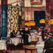 nella sala da tè - Josse Goossens — vista dell’opera