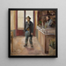 Nella taverna - Edvard Munch — quadro incorniciato alla parete