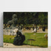 Riproduzione del dipinto Nel Giardino di Lussemburgo - Charles Courtney Curran