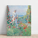 Riproduzione del dipinto Nel giardino (Celia Thaxter nel suo giardino) - Childe Hassam