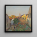 Nel sole della sera - Thérèse Schachner — quadro incorniciato alla parete