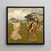 Danza di primavera - Arthur F Mathews — quadro incorniciato alla parete