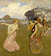 Danza di primavera - Arthur F Mathews — vista dell’opera