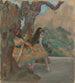 Riproduzione del dipinto Danseurs de ballet dans les coulisses - Edgar Degas