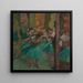 Danseurs rosa e verde - Edgar Degas — quadro incorniciato alla parete