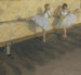 Danseurs s'exerçant à la barre - Edgar Degas — vista dell’opera
