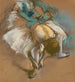 Danzatrice che si attacca la scarpina - Edgar Degas — vista dell’opera