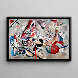 Nel grigio - Wassily Kandinsky | Stampa d'arte Quadro Decorazione murale poster copia