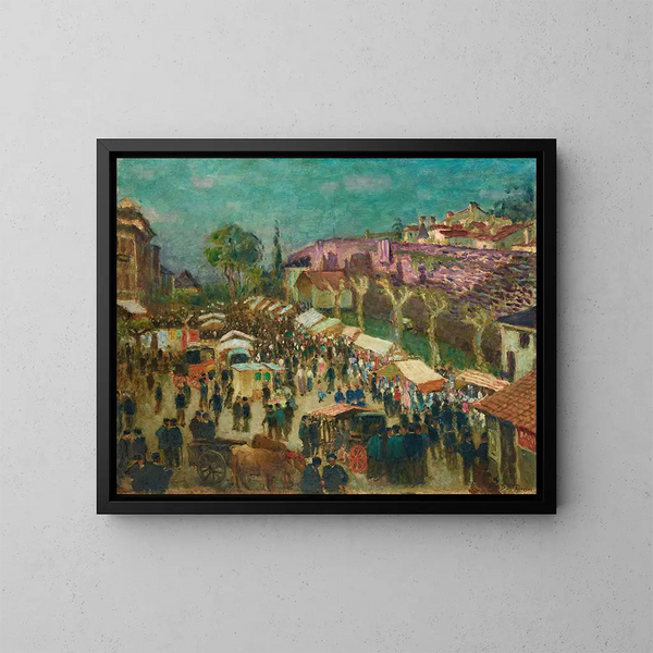 Mars en Navarre - Darío de Regoyos — quadro incorniciato alla parete