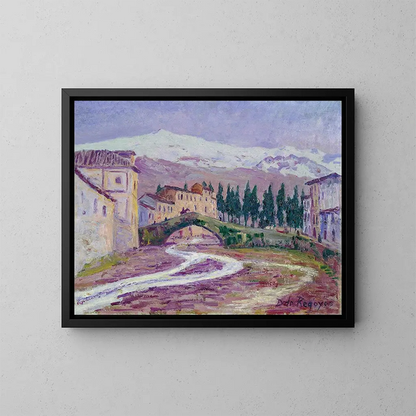 Sierra Nevada - Darío de Regoyos — quadro incorniciato alla parete