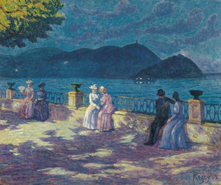 Daro de Regoyos - The Concha Nighttime.webp
