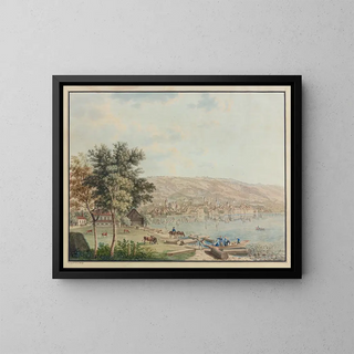 David Alois Schmid - Ansicht der Stadt Zug und des Zugersees.webp