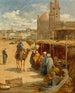 Un mercato al Cairo - David Bates — vista dell’opera