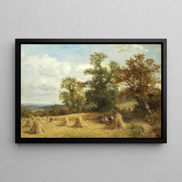 David Bates - A cornfield at West Malvern.webp