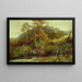 Scène de rivière en automne, le ruisseau - David Bates — quadro incorniciato alla parete
