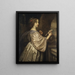 La Regina Cristina di Svezia - David Beck — quadro incorniciato alla parete