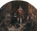 Gérard II ter Borch fatto cavaliere dal re Filippo IV - David Bles — vista dell’opera