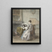 Critique d'arte - David Bles — quadro incorniciato alla parete