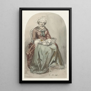 David Bles - Zittende oude dame.webp
