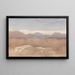 Vista montuosa, nord del Galles - David Cox — quadro incorniciato alla parete