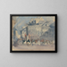 Una processione religiosa - David Cox — quadro incorniciato alla parete