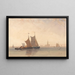 Mattina ad Anversa - David Cox — quadro incorniciato alla parete