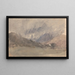 Capel Curig, Caernarvonshire, Galles - David Cox — quadro incorniciato alla parete