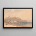 Douvres - David Cox — quadro incorniciato alla parete