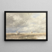 In viaggio verso il campo di fieno - David Cox — quadro incorniciato alla parete