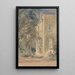 Maison de Greenfield - David Cox — quadro incorniciato alla parete
