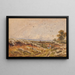Scène di brughiera - David Cox — quadro incorniciato alla parete