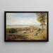Lancaster, pace e guerra - David Cox — quadro incorniciato alla parete