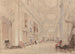 Biblioteca lunga al palazzo di Blenheim - David Cox — vista dell’opera