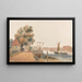 Millbank - David Cox — quadro incorniciato alla parete