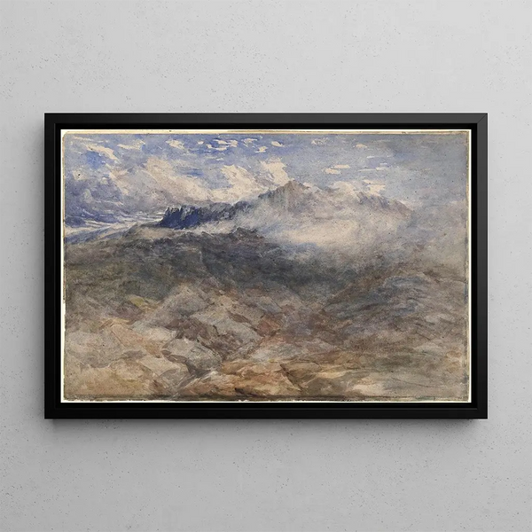 Hauts de montagne Cader Idris - David Cox — quadro incorniciato alla parete
