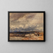 su muschio di Carrington - David Cox — quadro incorniciato alla parete