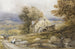 Mulino ad acqua, nord del Galles - David Cox — vista dell’opera