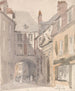 Place Saint-Barthélemy Rouen - David Cox — vista dell’opera