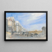 Pont Neuf depuis il Quai de l'École, Parigi - David Cox — quadro incorniciato alla parete