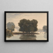 Ponte di Richmond - David Cox — quadro incorniciato alla parete