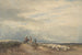 Cavalli con pecore vicino a un estuario - David Cox — vista dell’opera