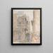 St Eustache Parigi - David Cox — quadro incorniciato alla parete